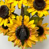 Image 1 of Black Kyanite Large Witch Broom