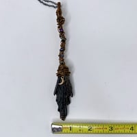 Image 4 of Black Kyanite Large Witch Broom
