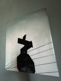 Image 2 of Bird on a Sign Original