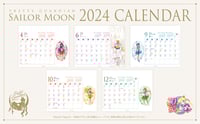Preorder - Naoko Takeuchi Original Art 2024 Sailor Moon Calendar