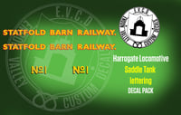 Image 2 of Harrogate Loco Tank decal pack