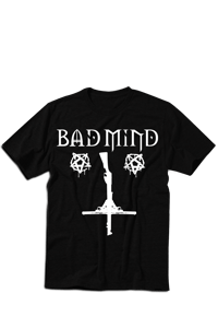 BAD MIND Cross T Shirt Inverted