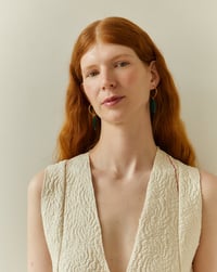 Image 5 of Pendientes Aro M Esmeralda 