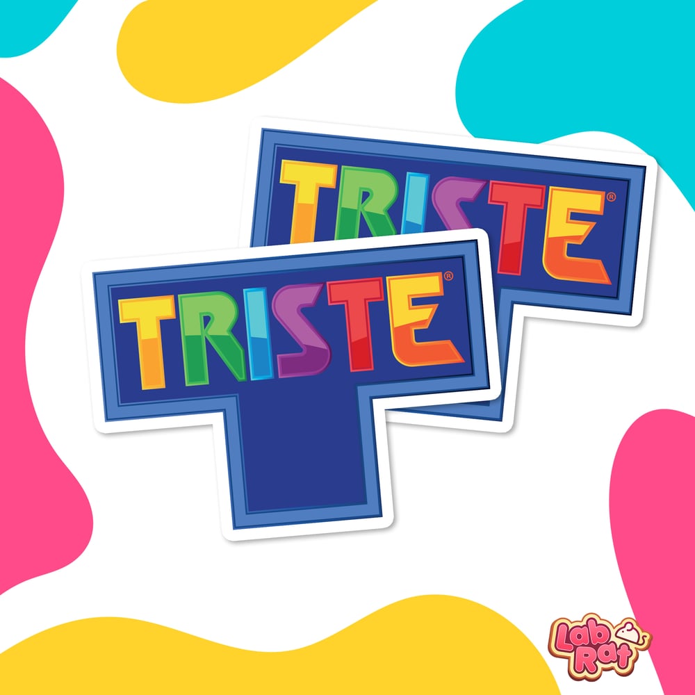 Image of TRISTE Sticker