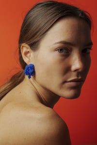 Image 1 of Sugar Blue Oxide Earrings