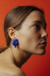 Image 3 of Sugar Blue Oxide Earrings