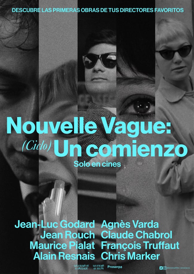 Póster (ciclo) Nouvelle Vague: Un comienzo