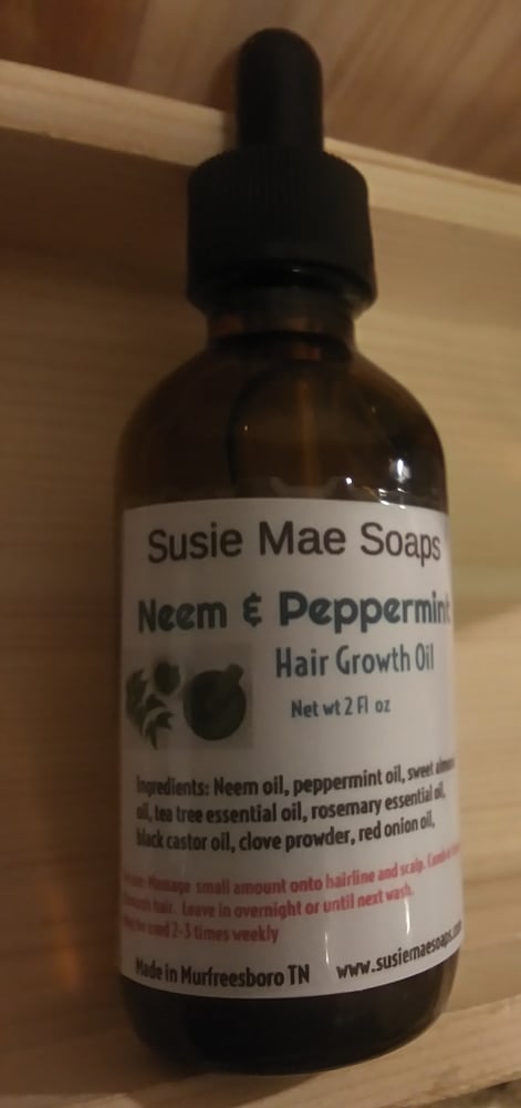 Image of Neem & Peppermint Hair Growth Oil