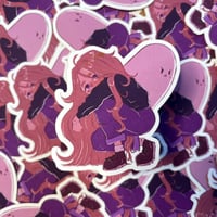 LA FILLE AU FANTÔME - STICKER