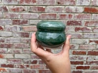 Image 1 of Green speckled vase (small)