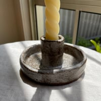 Image 1 of Brown candle holder