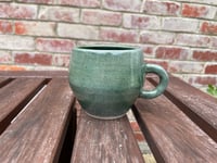 Image 2 of Green speckled cup