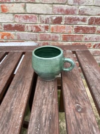 Image 3 of Green speckled cup