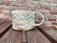Image 2 of Shino wonky mug #1