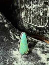 Image 6 of Fence Line Turquoise Ring