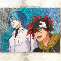 Image 2 of SPORTS ANIME GLASS PAINTINGS