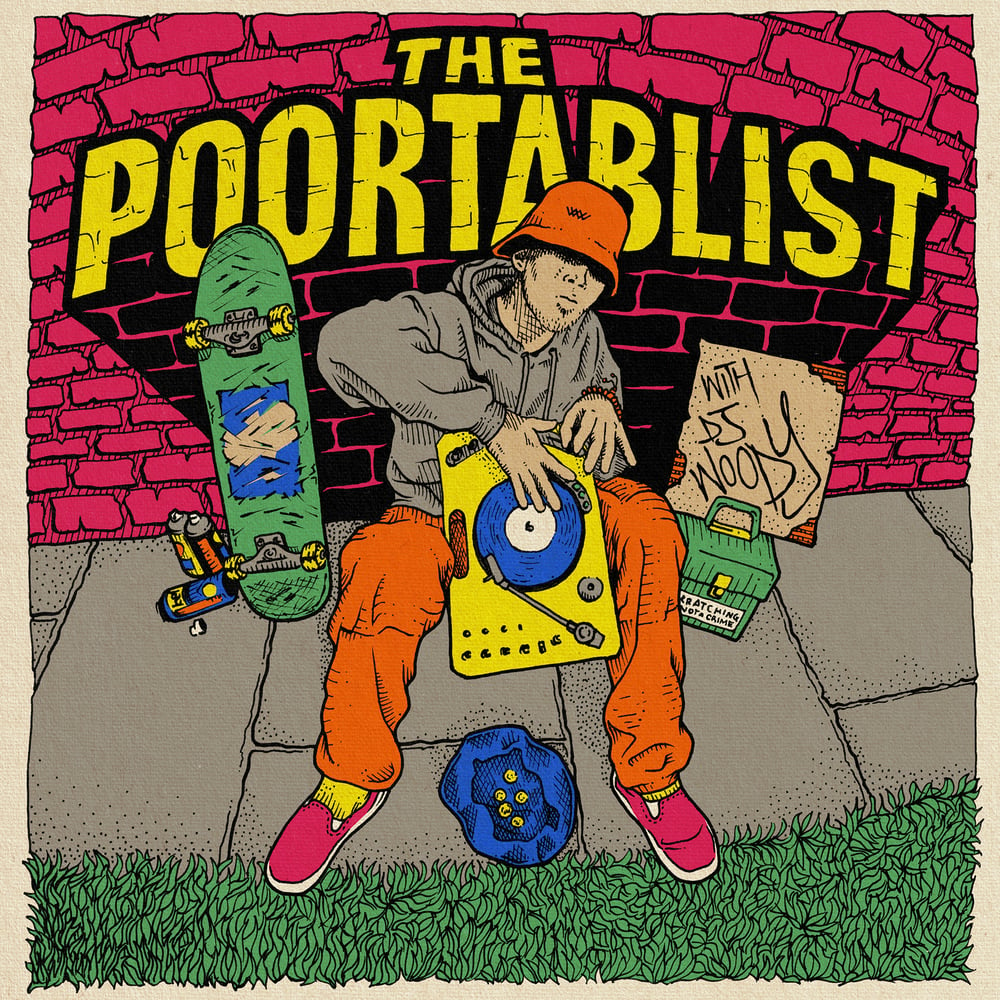 7" Vinyl - DJ Woody - The Poortablist