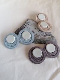Image 5 of Pendientes LUNNA natural