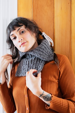 Image of Knitting Pattern Brome Collar