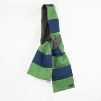 Image 1 of  Green and Navy Gourock Scarf 