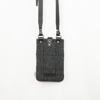 Image 3 of Charcoal Check Uig Crossbody Bag