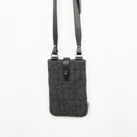 Image 2 of Charcoal Check Uig Crossbody Bag