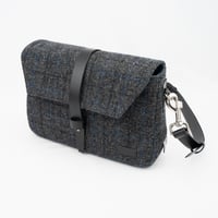 Image 1 of Charcoal Check Boisdale Messenger Bag