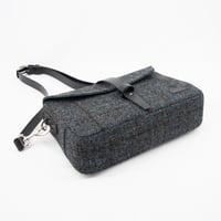 Image 3 of Charcoal Check Boisdale Messenger Bag