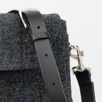 Image 5 of Charcoal Check Boisdale Messenger Bag