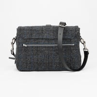 Image 4 of Charcoal Check Boisdale Messenger Bag