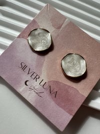 Image 6 of Circle earrings 圆形耳钉