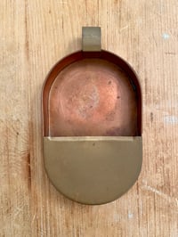 Image 1 of 50s HANDMADE COPPER ASHTRAY