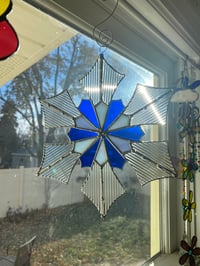Image 3 of Snowflake suncatcher