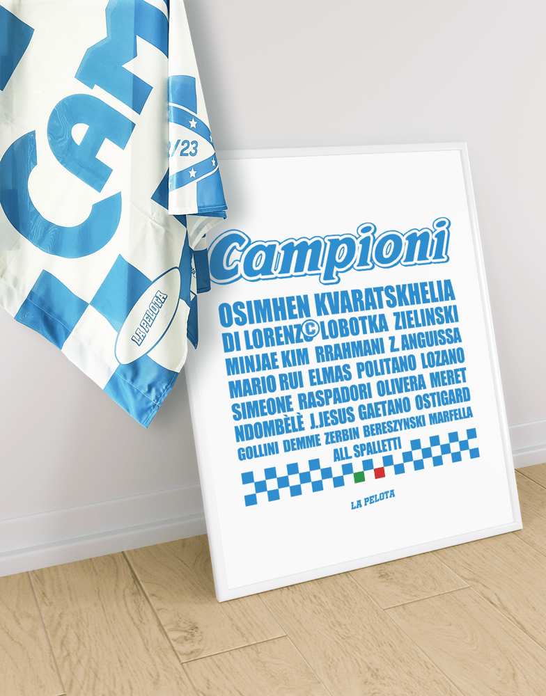 Image of Campioni Mars Poster