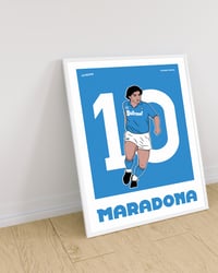Image 1 of Maradona print