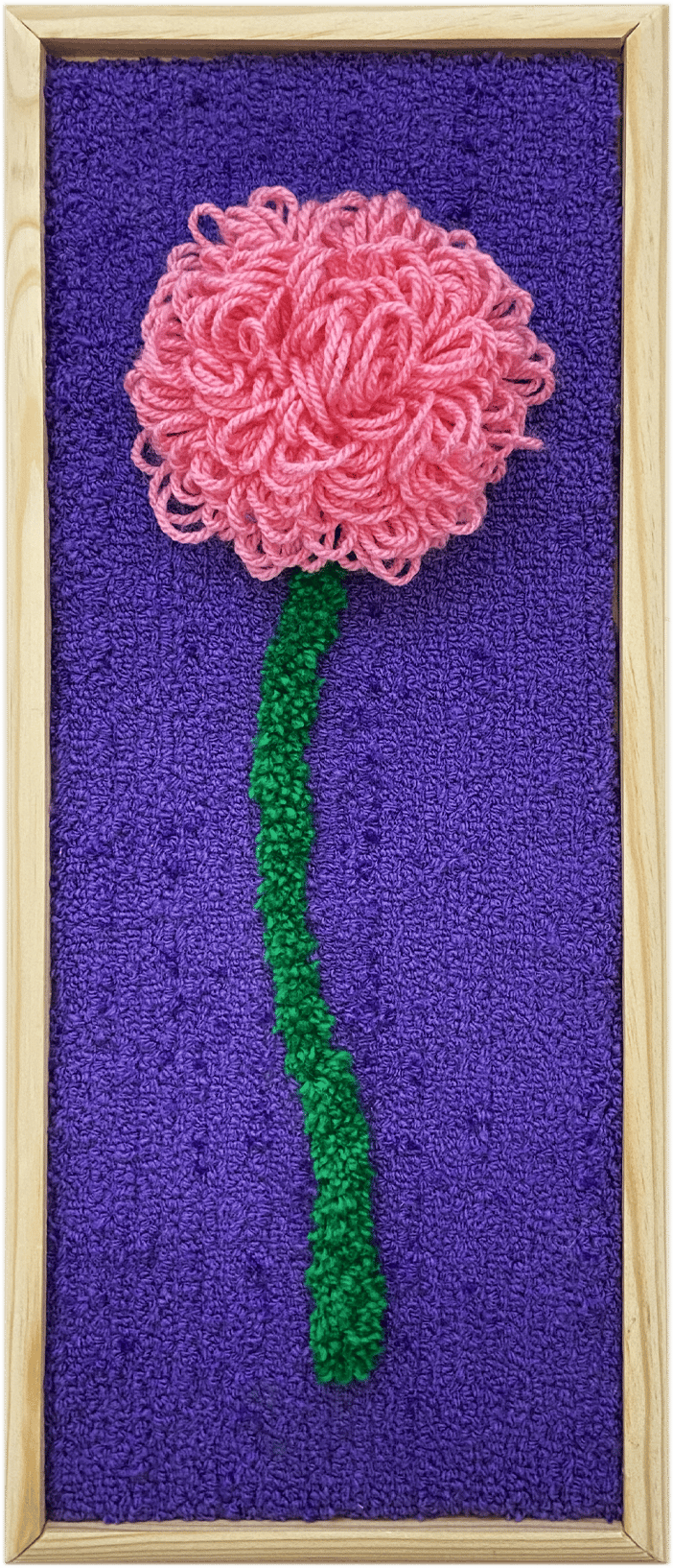 La petite fleur rose et violet