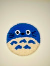 Blue Totoro Mug Rug Coaster