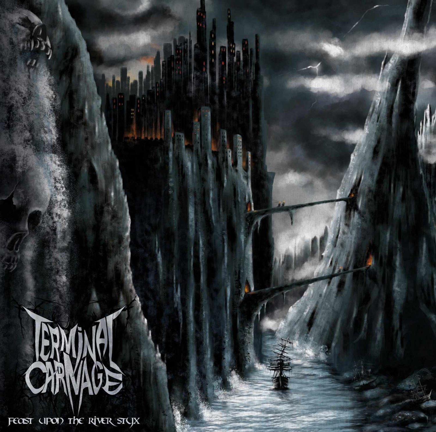 Image of NBR018 Terminal Carnage- Feast Upon The River Styx CD PreOrder 