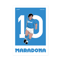 Image 2 of Maradona print