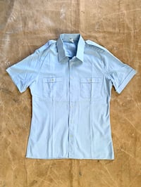 Image 2 of 70s ITALIAN AIR FORCE SHORT SLEEVE SHIRT (1)