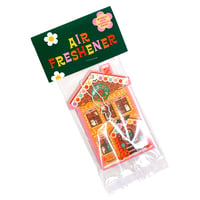 Image 1 of Haunted Gingerbread House Scented Air Freshener