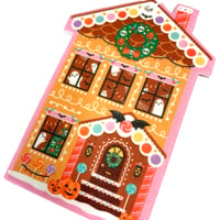 Image 2 of Haunted Gingerbread House Scented Air Freshener