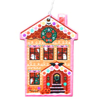 Image 3 of Haunted Gingerbread House Scented Air Freshener