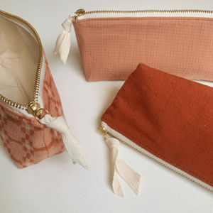 Image of NEW Cosmetic Bags | Blush Tones