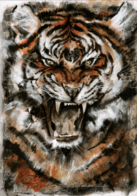 Wu-Tang Tiger Style PRINT