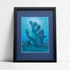 Underwater Discovery - Framed (A4)