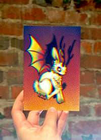 Image 1 of wolpertinger mini print