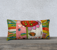 Image 1 of Flower Power Pillowcase (24"x12")