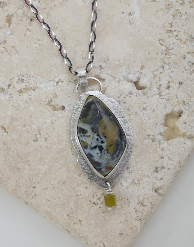 Image of Stone Canyon Stering Silver Necklace