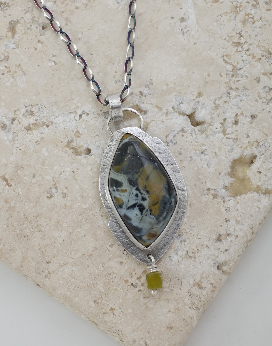 Image of Stone Canyon Stering Silver Necklace